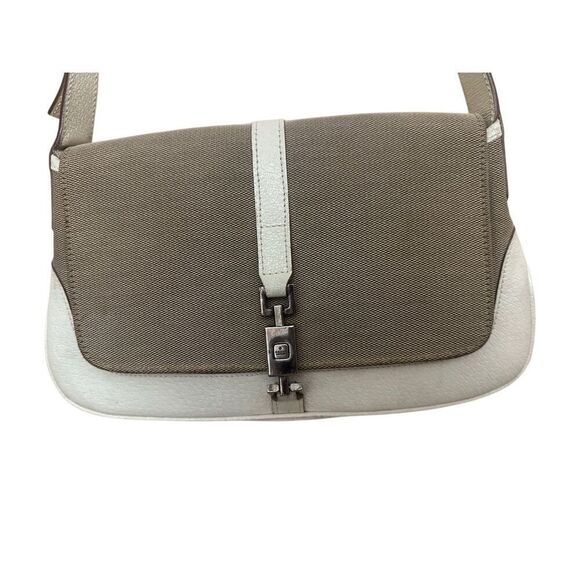 GUCCI Small Jackie O Flap Bag - Neutrals Shoulder Bags Serial# 001-3824-3754 - Picture 2 of 14